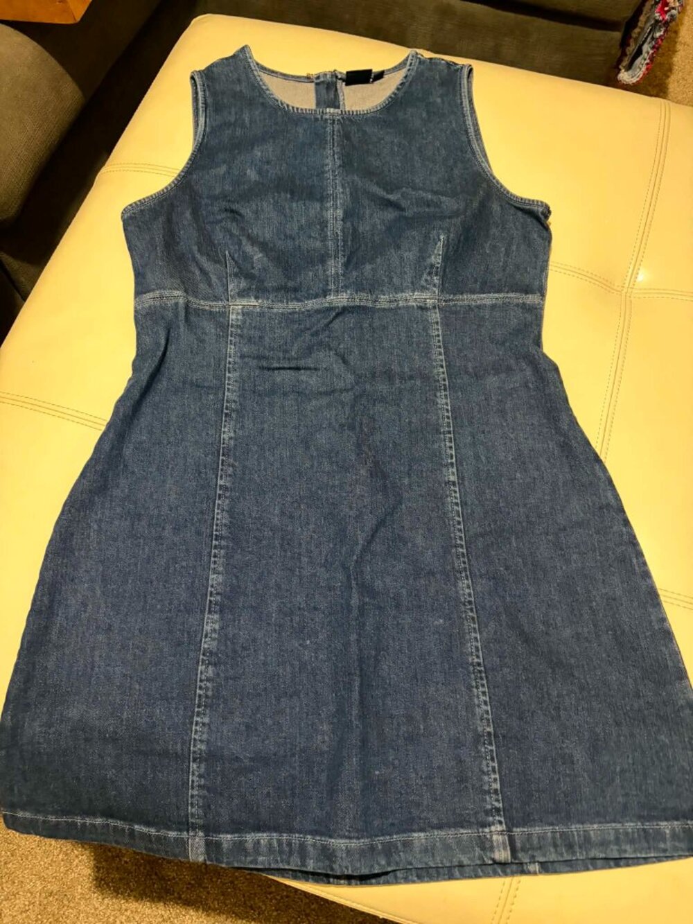 GAP Denim Mini Shift Dress